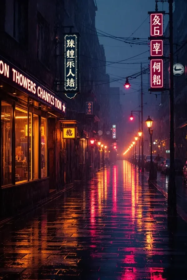 雨落旧城 海报，剧情类影片，2024年